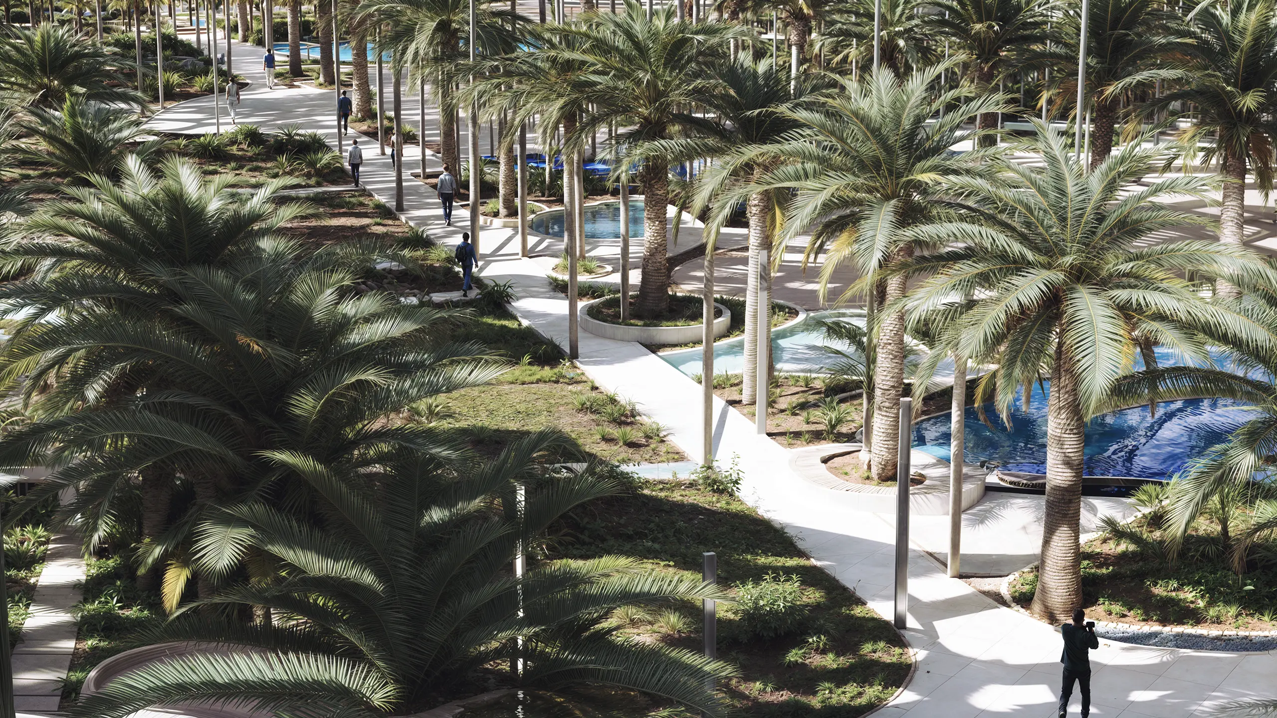 Interactive public spaces Sharjah. Sharjah MAJAZ 1 urban renewal. City beautification Sharjah