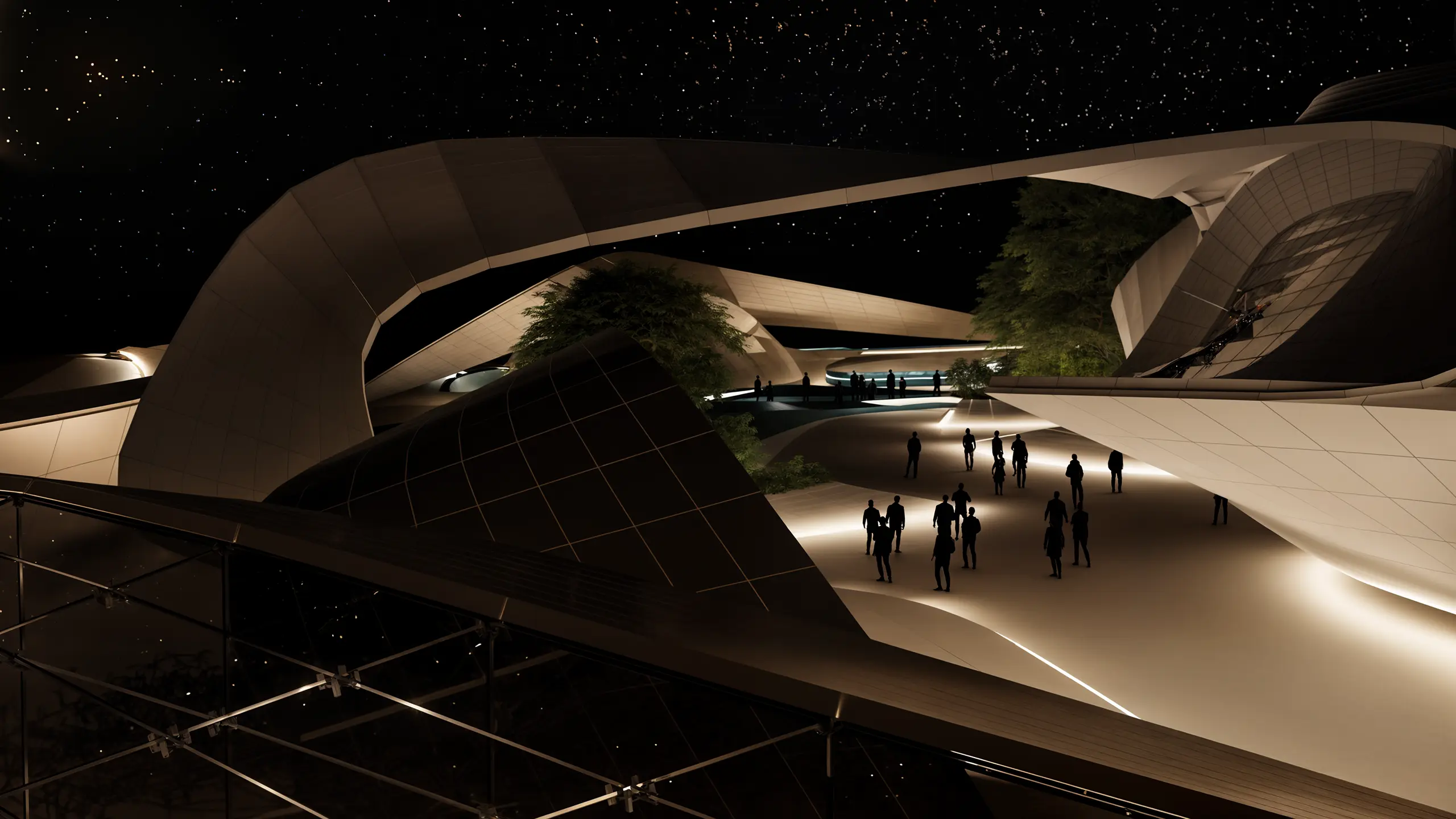 Smart school design UAE, Islamic architecture with smart technology